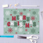 メリークリスマス 薄葉紙 (クラフト)