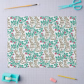 "メリークリスマス" 薄葉紙 (クラフト)