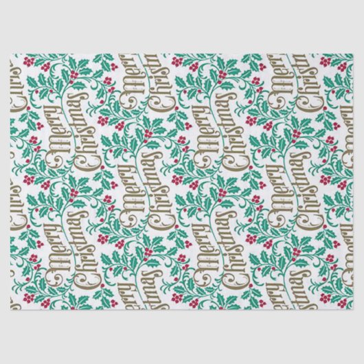 "メリークリスマス" 薄葉紙 (正面)