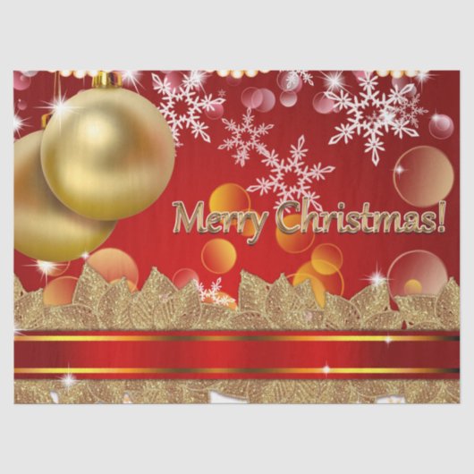 メリークリスマス 薄葉紙 (正面)