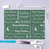 メリークリスマス 薄葉紙 (クラフト)