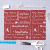 メリークリスマス 薄葉紙 (クラフト)