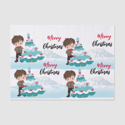 メリークリスマス 薄葉紙 (正面)