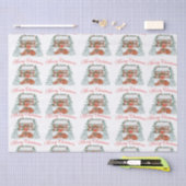 メリークリスマス 薄葉紙 (クラフト)