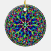 メリークリスマス（言葉を変える） セラミックオーナメント (裏面)