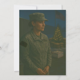 メリークリスマス 軍人 クリスマスカード