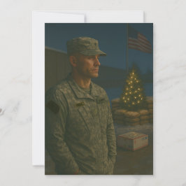 メリークリスマス 軍人 クリスマスカード