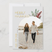 メリークリスマス&近々結婚予定!クリスマス+ウエディング・セイヴ・ザ・デイ セーブザデート (正面)