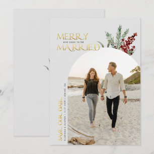 メリークリスマス&近々結婚予定!クリスマス+ウエディング・セイヴ・ザ・デイ セーブザデート