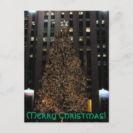 メリークリスマス! 郵便はがき シーズンポストカード (正面)