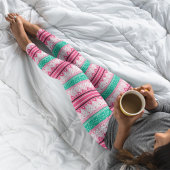 メリークリスマス&醜いセーターの願い レギンス