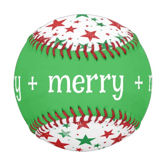 メリークリスマス 野球ボール (裏面)