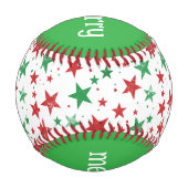 メリークリスマス 野球ボール (正面)