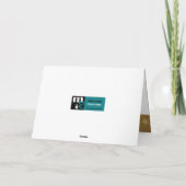 メリークリスマス.金ゴールド玉 シーズンカード (裏面)