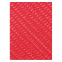 メリークリスマス(金ゴールド) テーブルクロス