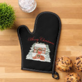 メリークリスマス 鍋つかみ (トップダウン)