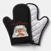 メリークリスマス 鍋つかみ (正面/裏面)