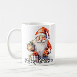 メリークリスマス 陽気なサンタクロース コーヒーマグカップ