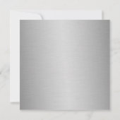 メリークリスマス〔雄ジカの〕枝角カイロプラクティックフラットカード シーズンカード (裏面)