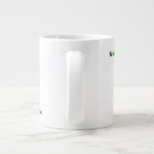 メリークリスマス!雪だるまと友だち ジャンボコーヒーマグカップ (裏面)