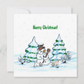 メリークリスマス！雪だるま (正面)