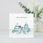 メリークリスマス！雪だるま (スタンド正面)