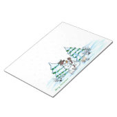 メリークリスマス！雪だるま ノートパッド (アングル)