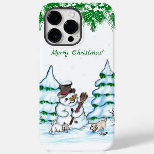 メリークリスマス！雪だるま Case-Mate iPhone 14 PRO MAXケース