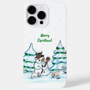 メリークリスマス！雪だるま Case-Mate iPhone 14 PRO MAXケース