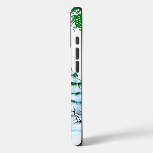 メリークリスマス!雪だるま Case-Mate iPhoneケース (裏面 / 左)