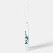 メリークリスマス！雪だるま iPhoneケース (左側面)