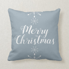 メリークリスマス! 雪片の枕 クッション