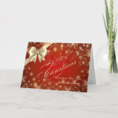 メリークリスマス，雪片，あいさつ企業のい シーズンカード (正面)