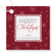 メリークリスマス |雪赤と白片ギフト
