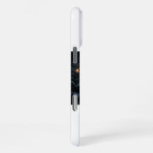 メリークリスマス 雪 iPhone 16 Pro Max カバー (右側面)