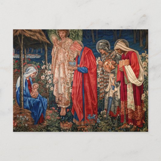 メリークリスマス.魔神の崇拝 シーズンポストカード (正面)