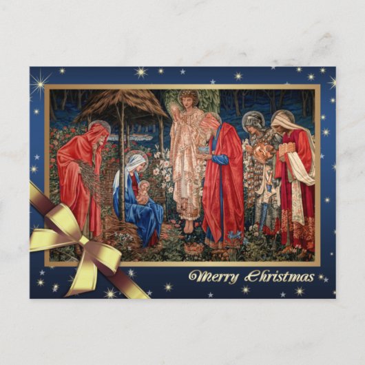 メリークリスマス.魔神の崇拝 シーズンポストカード (正面)