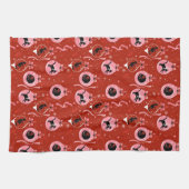 メリークリスマス |黒猫クリスマス キッチンタオル (横)