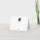 メリークリスマス， 1933 カード (裏面)