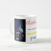 (メリークリスマス – 1)クラシックマグカップ、11オズ コーヒーマグカップ (正面左)