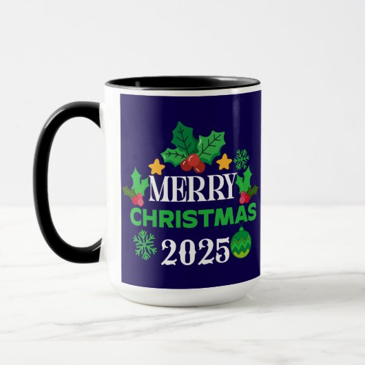 メリークリスマス 2025-86303 マグカップ (左)