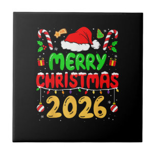 メリークリスマス 2026 ファミリーマッチングコスチューム サンタ タイル