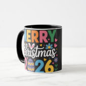 メリークリスマス 2026 マグカップ (正面左)