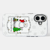 メリークリスマス 2 ツリー ストッキング スノーマン Case-Mate iPhoneケース (裏面 (横))