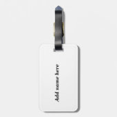 メリークリスマス#2_ ラゲッジタグ (裏面縦)