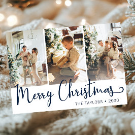 メリークリスマス 3枚の写真 シーズンカード