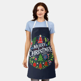 メリークリスマス 3 エプロン