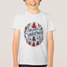 メリークリスマス 3 トライブレンドTシャツ