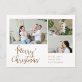 メリークリスマス!3 – 写真 シーズンポストカード (正面)
