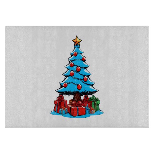 メリークリスマス 3D カッティングボード (正面)